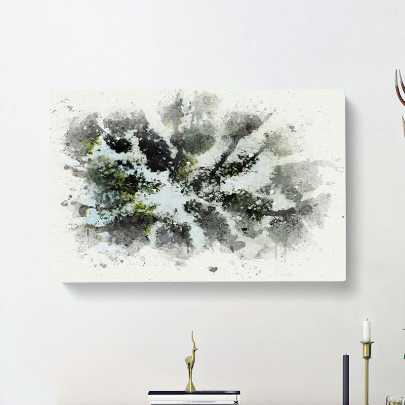 Tree Tops In Abstract - Wrapped Canvas, 40cm H x 60cm W x 3cm D