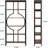 70.87" Tall Industrial Bookshelf, 6-Tier Vintage Brown Bookcase Open Shelvesfor Apartment, Office & Living Room