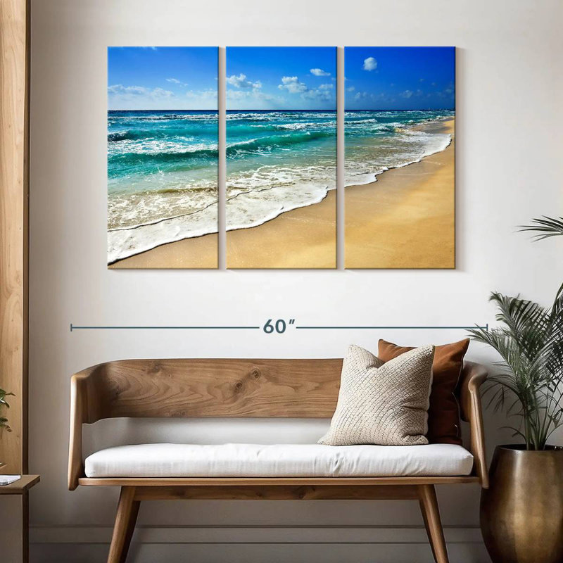 Nicci Cancun Beach II, H 32 po x l 50 po