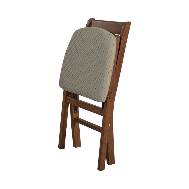 Chaise d'appoint à dossier Garyl Windsor, Cerisier, Tissu rosé
