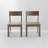 2-Pack HDPE Indoor/Outdoor Dining Chairs, All-Weather Garden Patio Side Chairs with Modern Backrest, Durable and Eco-Friendly-69920408