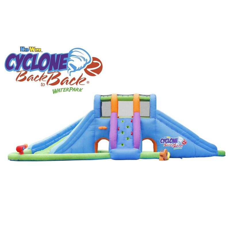 Kidwise Cyclone2 Electric Inflatable Water Park with Lazy River