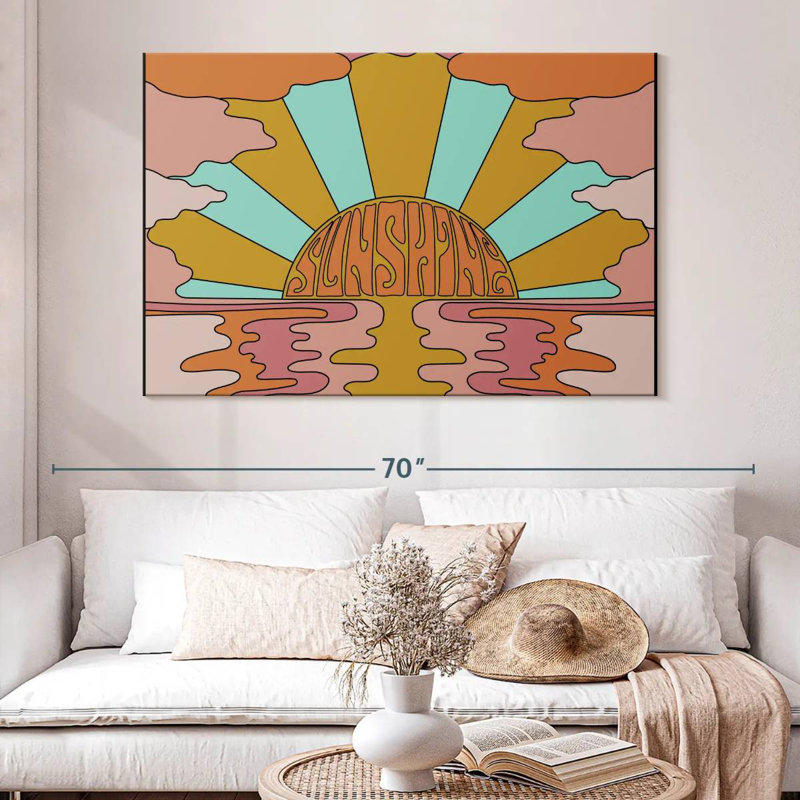 Alvord Hippie Sun, H 34 po x l 51 po