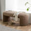 Banc rembourré kaki