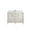 Ensemble de meuble-lavabo simple 48 po avec plateau en quartz Aberdeen-101123272