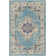 Abbate Oriental Light Blue /Ivory Area Rug