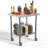 Adjustable Height Stainless Steel Top Workbench-128487476