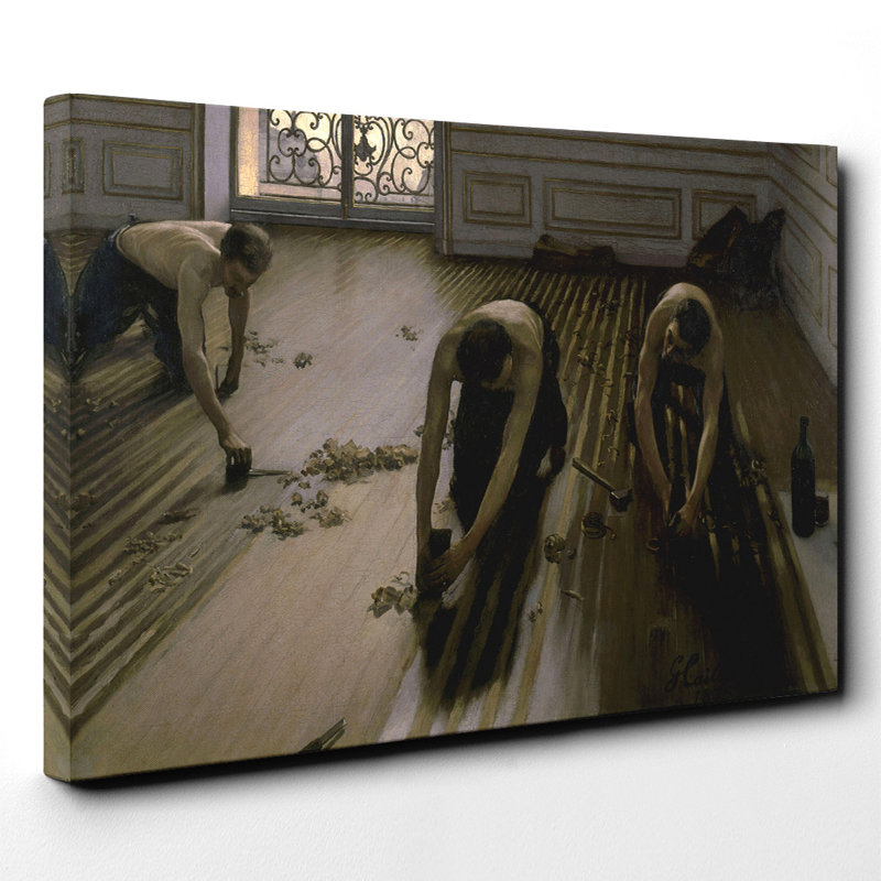 Gustave Caillebotte - Wrapped Canvas Painting, 70cm H x 100cm W