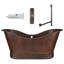 Premier Copper Products BSP5_BTD67DBOF Bathtub And Drain Package
