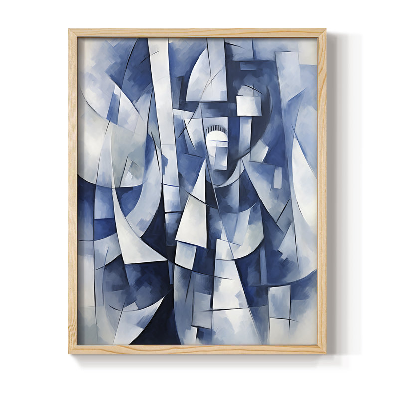NAUTICAL Series CDXIII Framed Print - Solid Wood, Naturel, H 21 po x l 17 po