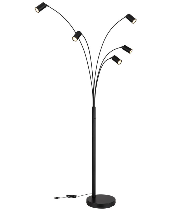204cm Powder Coated Traditional Floor Lamp