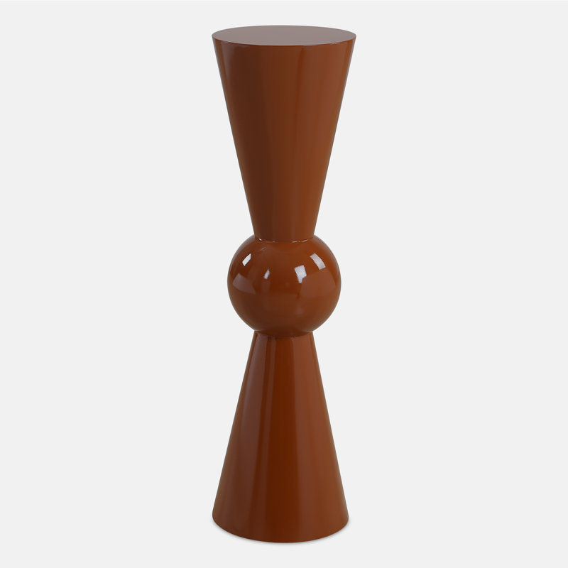 Dumont Gloss Terracotta Drink Table