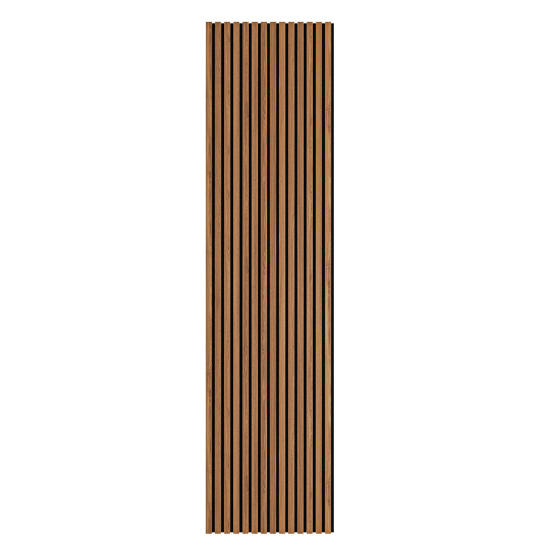 94" L x 24" W Acoustic Wood Wall Paneling, Decorative Soundproof Panels for Walls and Ceilings, 3D Slat Wood Wall Panels
