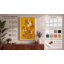 Golden Arrangement Botanical - Wrapped Canvas-49341200-49341204