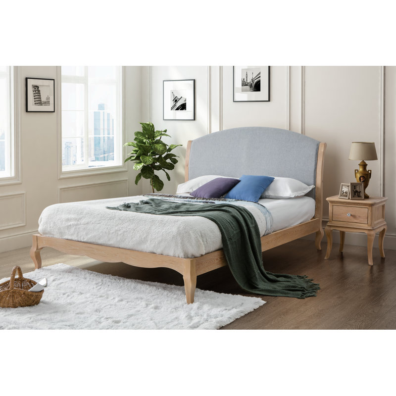 Ritz Upholstered Bed Frame Bed, Double (4'6)