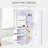Double Door Wall Mounted Bathroom Mirror