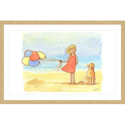 Bell Windy Beach 1 Piece Wall Art