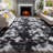 Area Rugs For Living Room Bedroom Aesthetic,Shag Fuzzy Fluffy Rug,(Black White Grey/8X10)