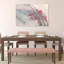 «Snowy Pink Berries», impression délicate de nature moderne d'hiver-1326876681