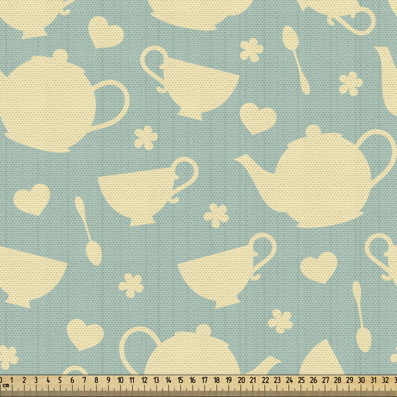 Tissu de thé Ambesonne, l 58 po x L 108 po