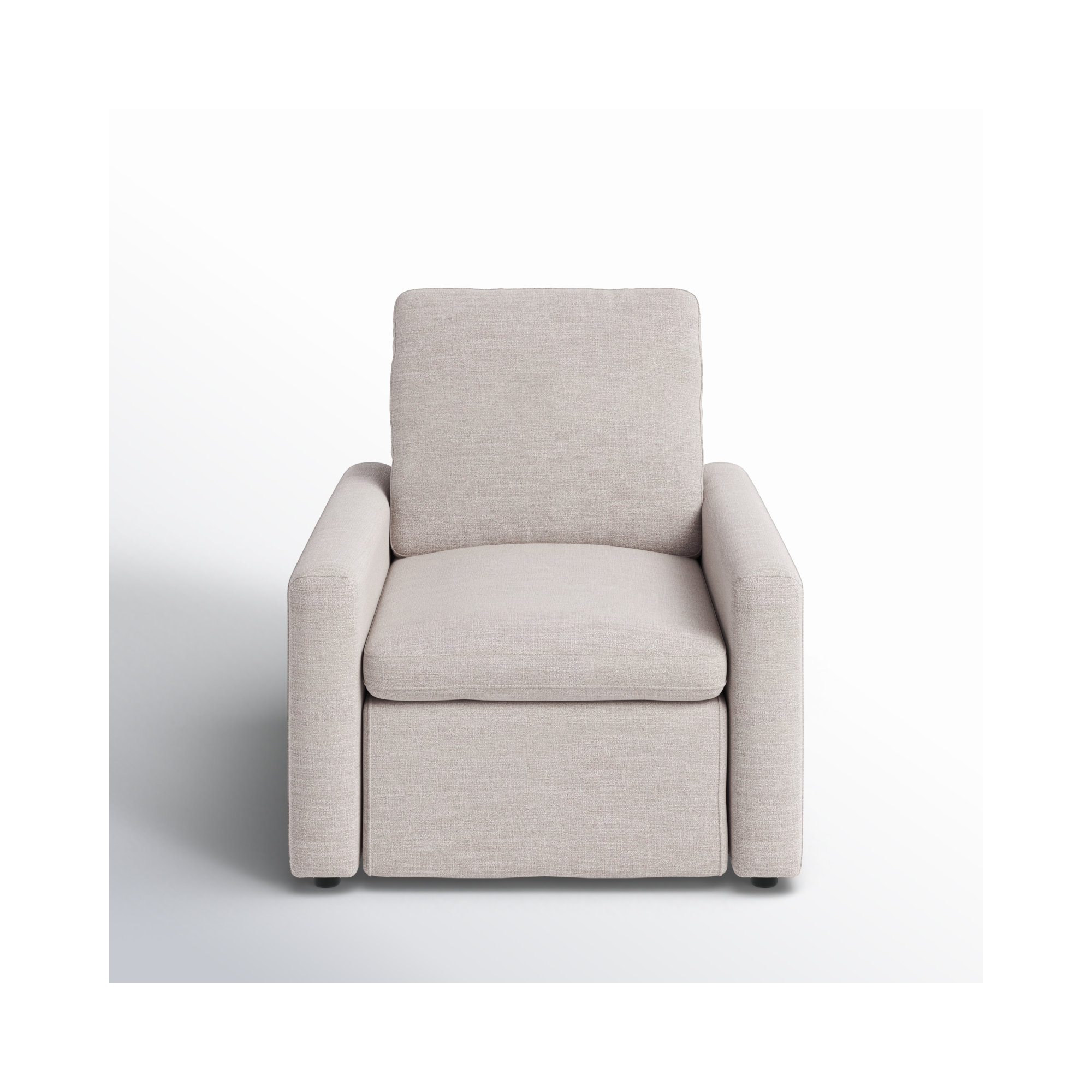 Kenne Recliner, Laken Stone, Polyester Blend