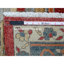 Tapis rouge en laine nouée à la main 9 pi x 9 pi Seis de 9 pi x 12 pi avec motif floral E75D1B5D6BF34F53B05A2756473963AB