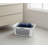 6-Pack White Plastic Laundry Baskets, 2 Bushel Handles, Large Capacity, Large Rectangular Size With Comfortable Handles And Reinforced Edges.