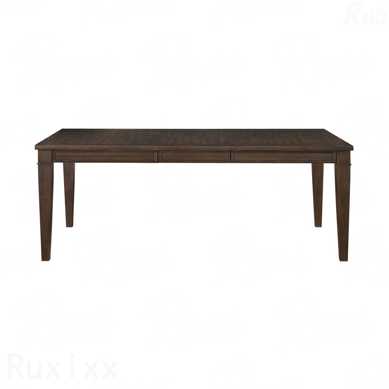 Classic Dining Table Wooden Separate Extension Leaf
