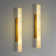 2-Light Dimmable LED Alabaster Wall Sconces (Set of 2)