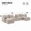 Canapé surdimensionné en chenille avec chargeur USB-115399387