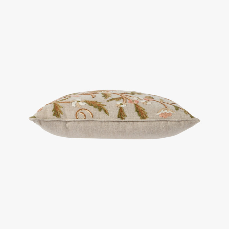 Blush Bloom Pillow Cover & Insert, Square
