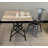 Adjustable Height Card Table