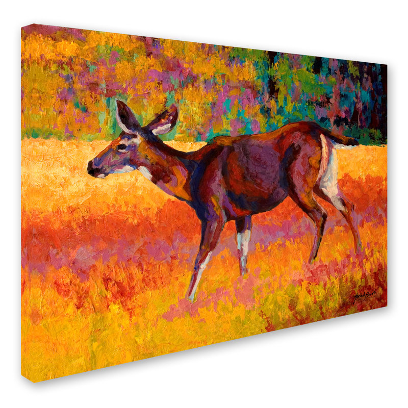 «Doe I» par Marion Rose, reproduction sur toile, H 18 po x l 24 po x P 2 po
