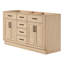 60" Double Bathroom Vanity Base Only-2080706937-2097815648