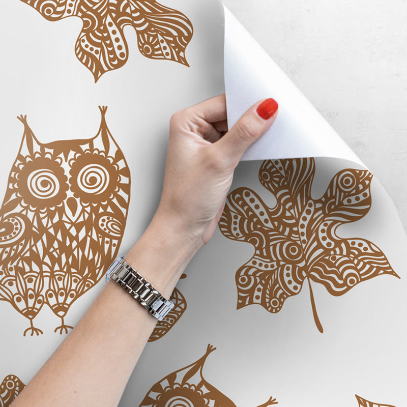 Baba 2.5m x 2.5m Matte Wallpaper Roll, 250 x 250cm