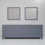 Meuble-lavabo double l 84 po x P 22 po et miroirs 34 po.-255265299-196450959