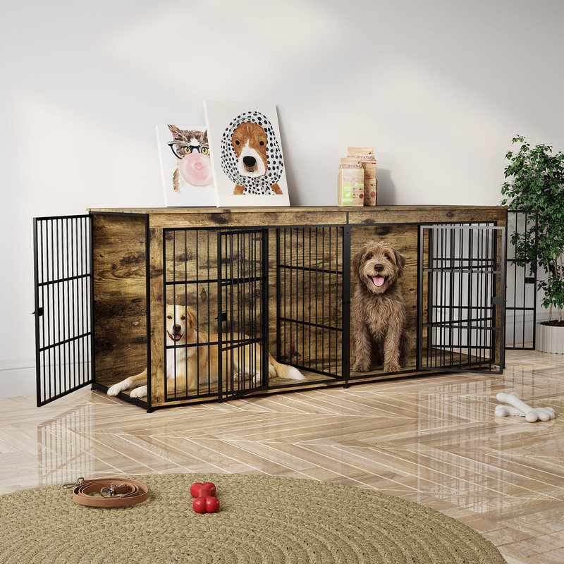 Meuble pour cage 94,5 po, Brown