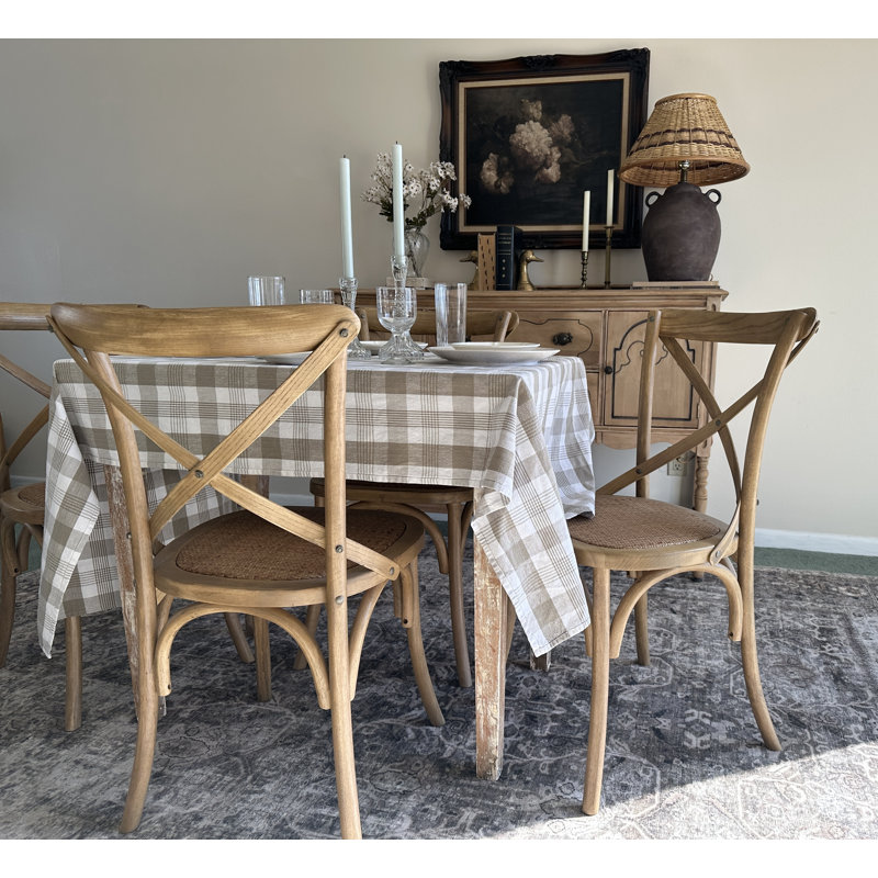 Ladores 18.5'' H Oak Side Chair, Natural