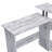 Antique White & Black Finish Writing Desk-1133682057