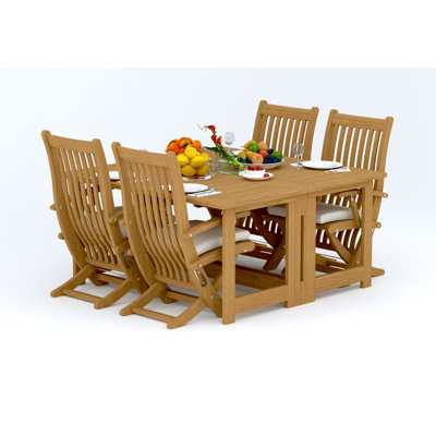 Ensemble de table d'extérieur carré 59 po Warwick