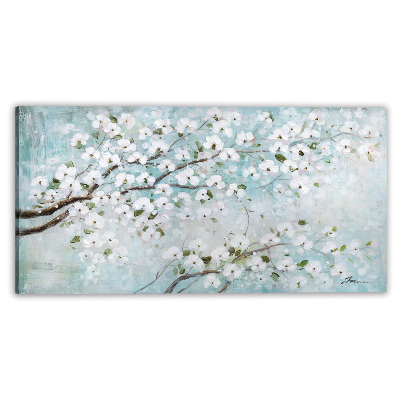 " Cherry Bloosm ", 24" H x 48" W x 1.5" D