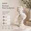 Greco-Roman Classical Bust Sculpture – Matte Resin Decorative Accent (30 cm) -88683536
