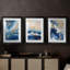 ABSTRACT Series CDV - Impression sur mesure encadrée de qualité supérieure - 3 pièces-963431607-963431605
