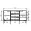 Benedicta 150cm Sideboard