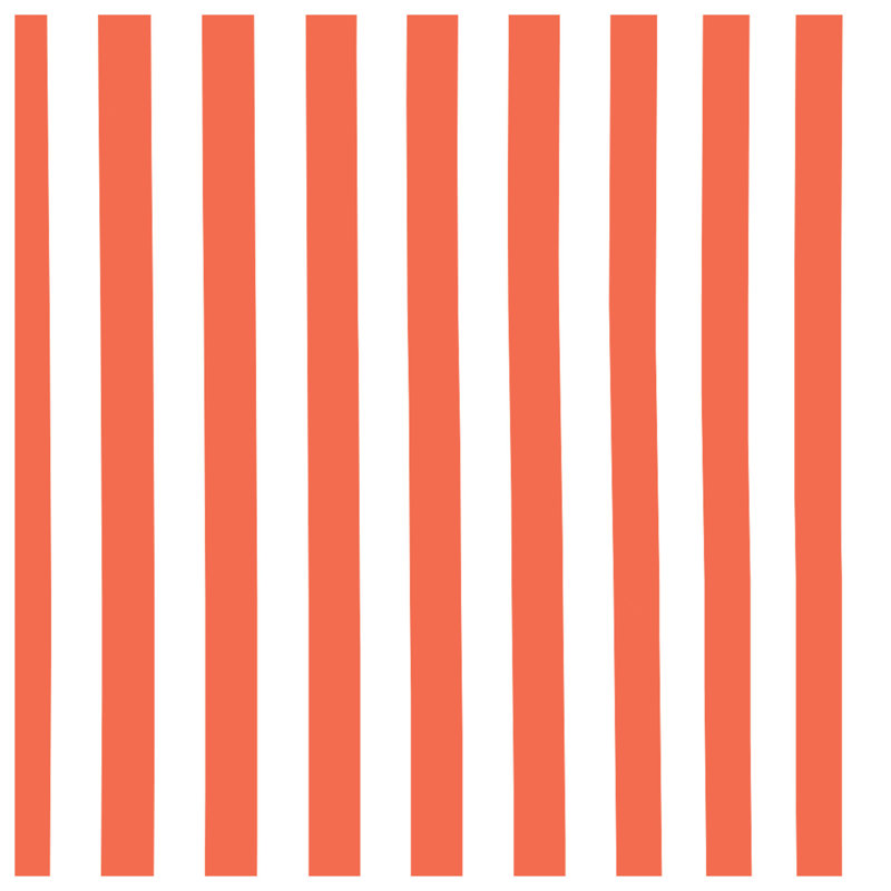 Red White Stripes Window Curtains, Stripes Sheer & Blockout Curtains - 1 Panel, 50" x 80" - 1 Panel, Transparent