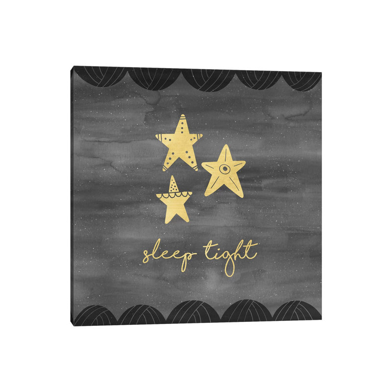 Good Night Sleep Tight II - Wrapped Canvas Print, 30.48cm H x 30.48cm W x 1.91cm D