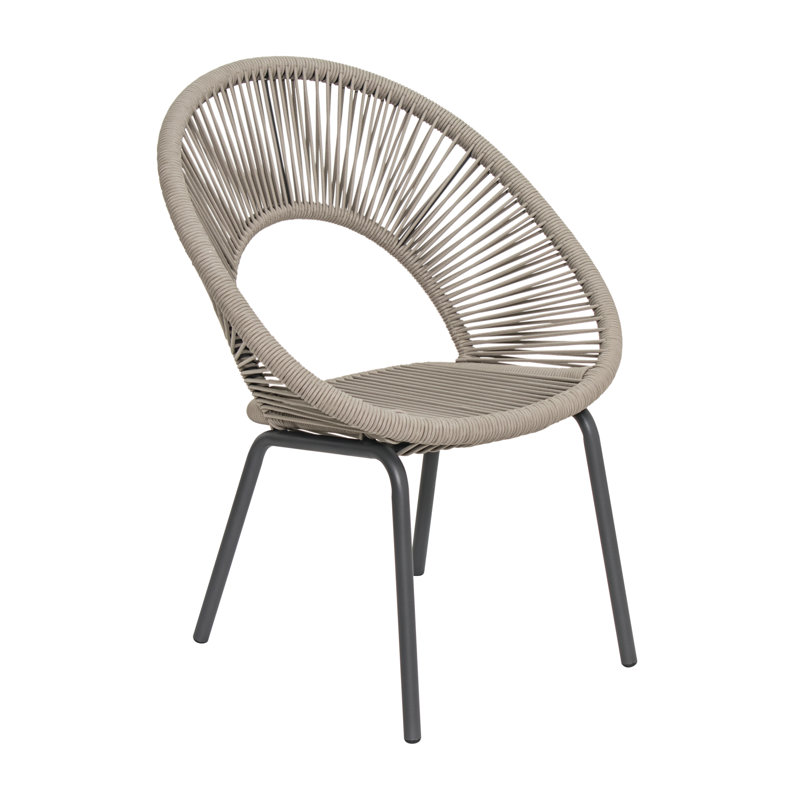 Fauteuil de salle à manger Archipelago, Gris foncé