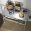 Extendable Metal Dining Table