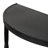 Lois Demilune Console Table-Textured Iron