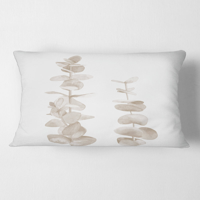 Floral Throw Pillow